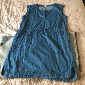 J. Crew Chambray Dress